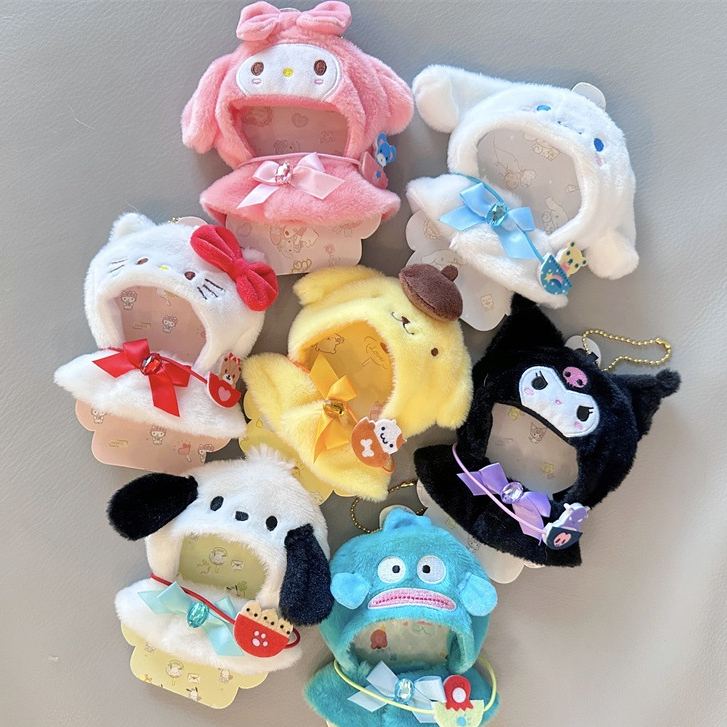 ชุด Labubu v3/v2 v1/Upsetduck/Liila [พร้อมส่ง]💕SANRIO ชุดตุ๊กตาลาบูบู้ในไทย ใหม่ เสื้อผ้าตุ๊กตา ผ้ากํามะหยี่ขนนิ่ม