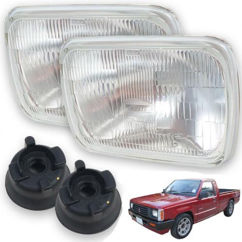 ไฟหน้า โคมไฟ รุ่น มิตซูบิชิ Mitsubishi  L200 ไซโคลน  ปี 1986-1996 สำหรับ 2 ดวง