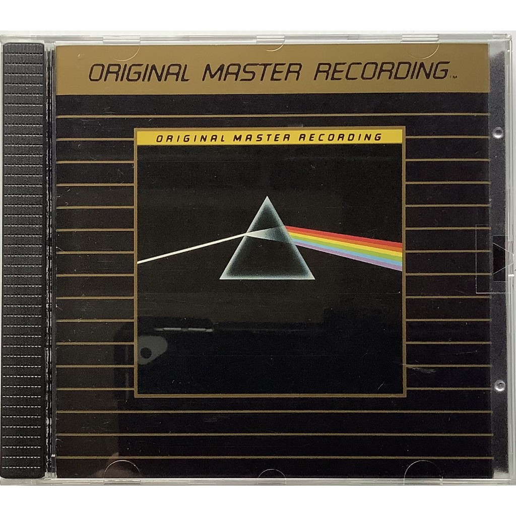 CD ซีดีเพลงวินเทจ Pink Floyd อัลบั้ม Dark Side Of The Moon แผ่นทอง 24KT Mobile Fidelity Sound Lab ลิ