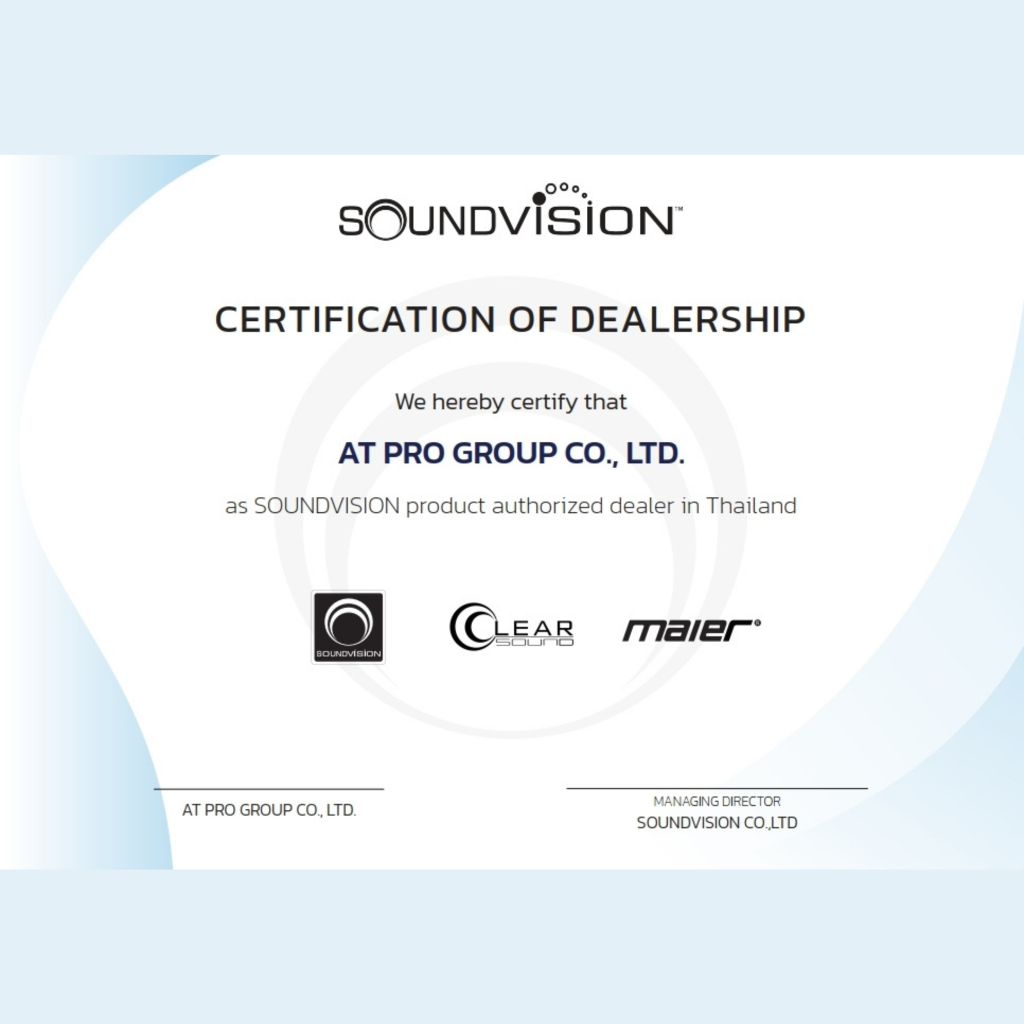 Soundvision SU-990D/BTP ชุดไมโครโฟนไร้สาย ไมค์เฮดเซ็ต ไมค์หนีบปกเสื้อ UHF 2 ช่วงคลื่น AT prosound