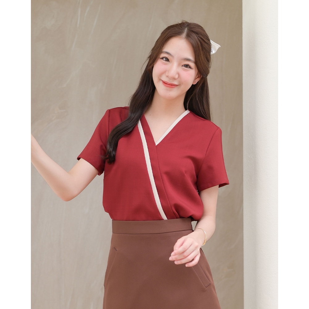 CRAYONBRAND - เสื้อรุ่น Kimono tab top