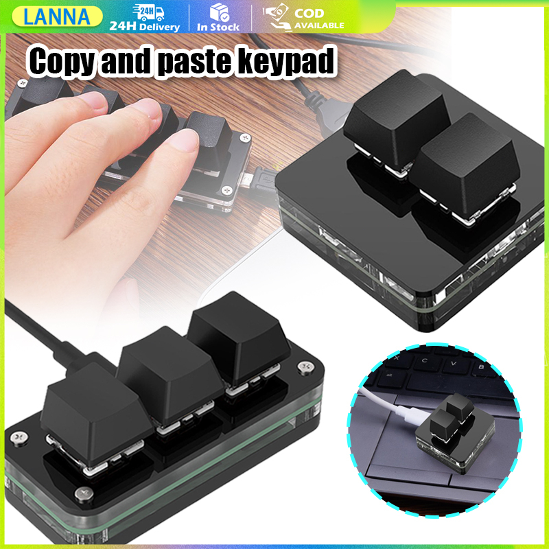 แป้นพิมพ์gaming keyboard 2/3 Key copy paste คีย์บอร์ดเกมมิ่ง