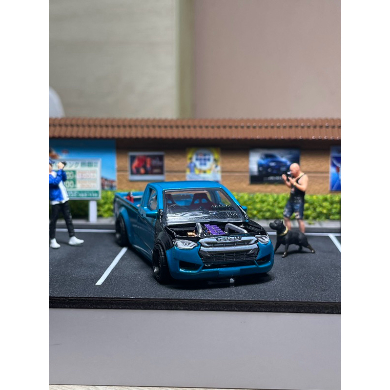 Dmax [ Majorette ] แต่งซิ่ง สเกล 1/64