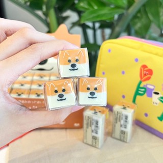 Sun-Star ยางลบน้องหมาชิบะที่เปลี่ยนรูปร่างได้