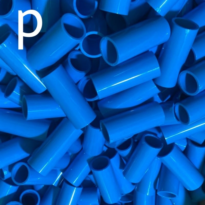 pVC ต่อตรง 1/2”(4หุน) 3/4”(6หุน) (50ชิ้น) ข้อต่อ PVC หนา ข้อต่อตรง