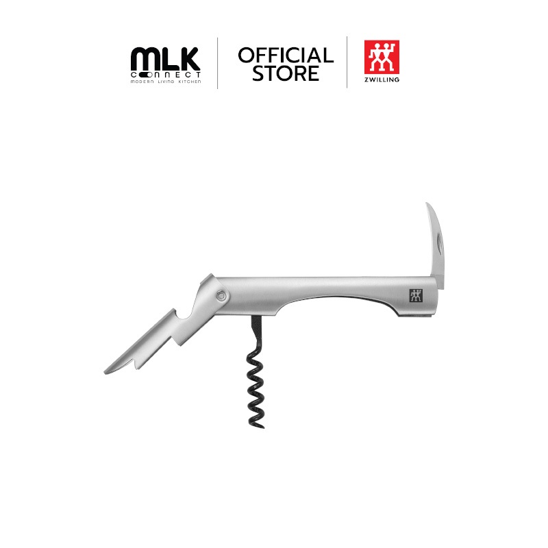 ZWILLING ที่เปิดขวดไวน์สแตนเลสสตีล ทนทาน 150 x 80 x 27 มม. สีเงิน N39500049