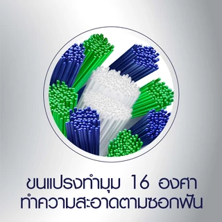 [แพ็คสุดคุ้ม] Oral-B หัวแปรงสีฟันไฟฟ้า Deep Clean Oral-B Brush Head Deep Clean