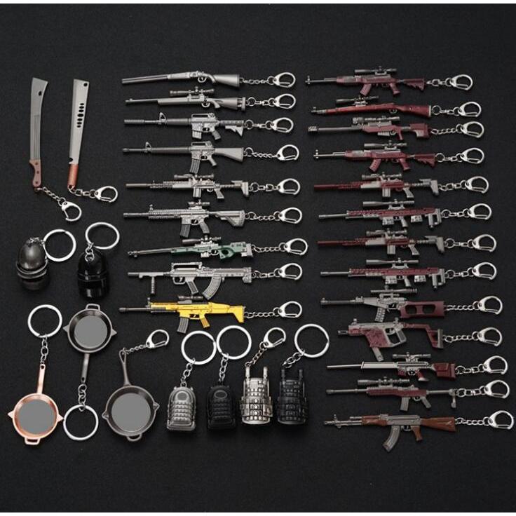 พวงกุญแจ PUBG Keychain ขนาด10-12CM พวงกุญแจปืน คละแบบ