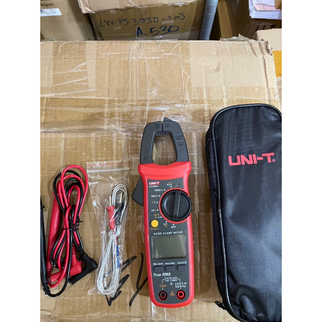 Clamp Meter Digital UNI-T UT204+ สินค้าพร้อมส่งจากไทย