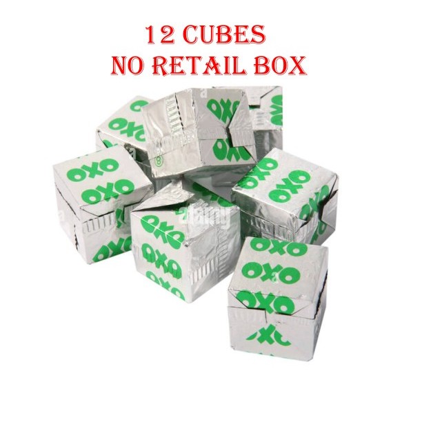 Oxo 12 Vegetable Stock Cubes 71g ซุปก้อนรสผัก 12 ก้อน