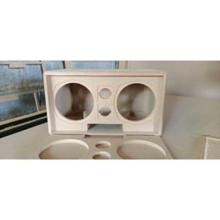 ตู้เปล่า งานดิบ 2.0 ใช้ดอก 5.25 *2 ดอก แหลม 2 ดอก hk