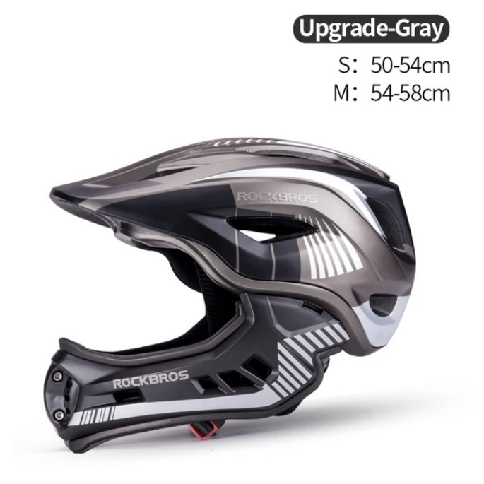 หมวกจักรยาน ROCKBROS FULLFACE TT-32S สำหรับเด็ก Size S 50-54cm / M 54-58cm