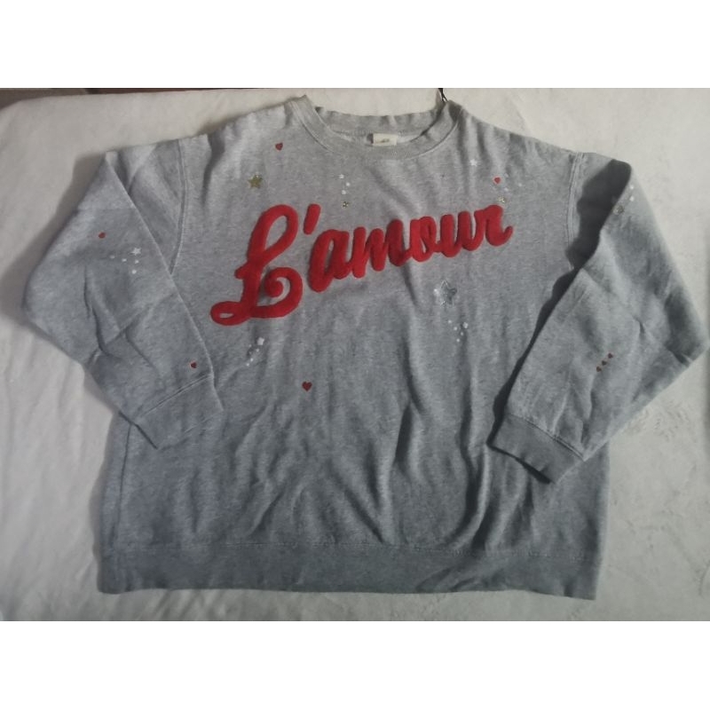 H&M Sweater​ สีเทา Size M