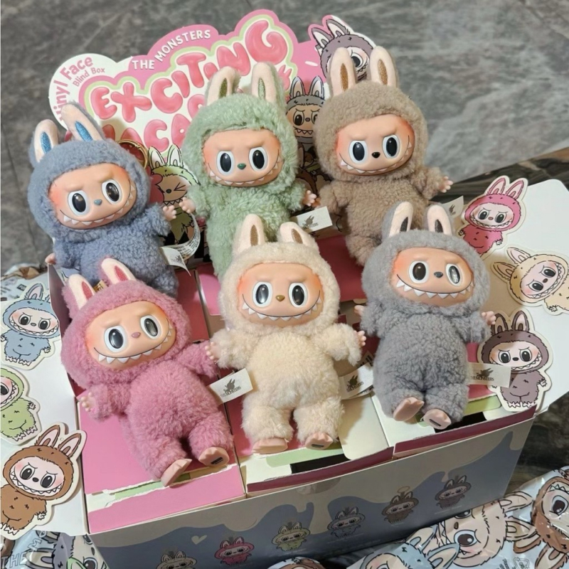 🔥จัดส่งจากกรุงเทพ จัดส่งได้ 24 ชม.🔥ฟิกเกอร์ Popmart（Lychee Berry）Labubu Heart Macaron Series blindbo