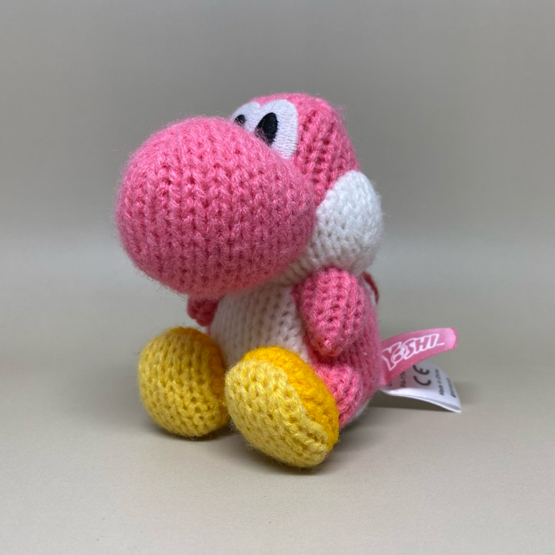 Pink Yarn Yoshi | Nintendo amiibo [Yoshi's Woolly World] | Original Japan | แสกนใช้งานปกติ