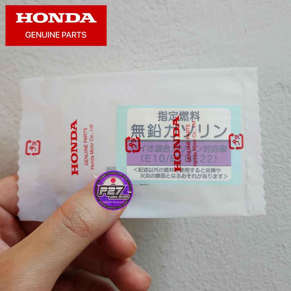 แท้  สติ๊กเกอร์ฝาถังน้ำมัน HONDA JAPAN แท้100% สินค้านำเข้าจากประเทศญี่ปุ่น ติดได้กับทุกรุ่น