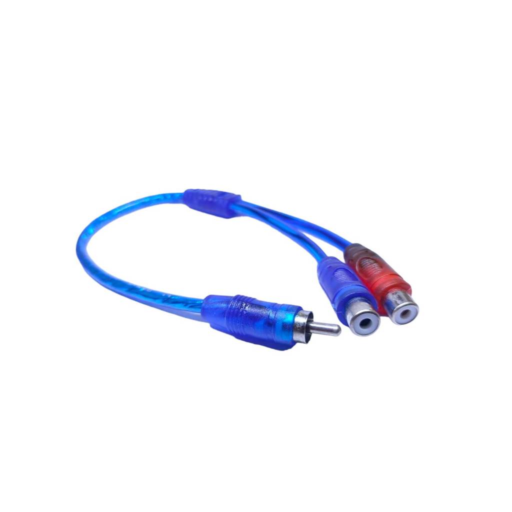 สายสัญญาณRCA ผู้ 1 ออก RCA เมีย 2หัว ,สายRCAเมีย 1 ออก ผู้2หัว ยาว28cm,สาย Y จำนวน 1เส้น