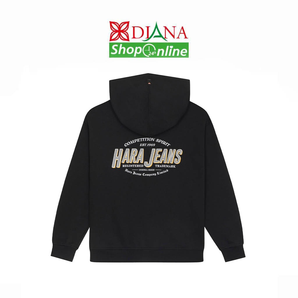Hara เสื้อฮู้ดดี้ 99115 สีดำ ของแท้