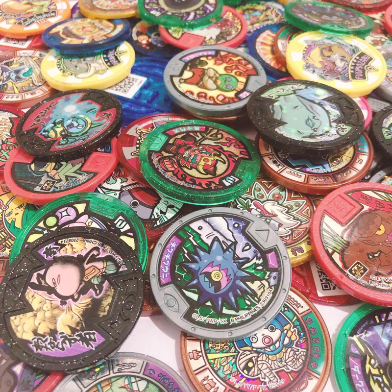 เหรียญสุ่ม โยไคว็อทช์ (โยไคเมดัล) 50 เหรียญ Yo-Kai Watch งานญี่ปุ่นแท้ 💯%