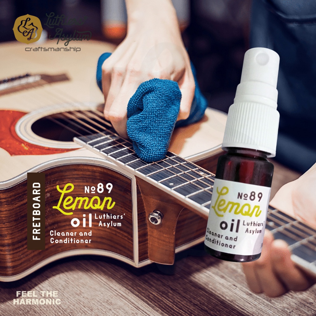 🇹🇭 สต็อคไทย 🚀ส่งเร็ว⚡️ น้ำมันมะนาว (Lemon Oil) ขวดสเปรย์ 30 มล. สำหรับเช็ดทำความสะอาด และบำรุงรักษาเฟรตบอร์ดเครื่องสาย