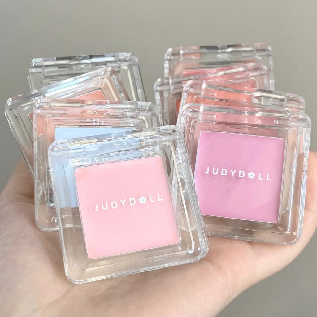 Judydoll Blush On บลัชออน ปัดแก้มเนื้อแมตต์ เนื้อเนียนนุ่ม สามารถทาได้ทั้งแก้มและเปลือกตา สีสวย โทนพาสเทล