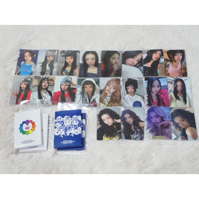 (โค้ดลดลูกค้าใหม่)(พร้อมส่ง) NewJeans Official LINEFRIENDS Supernatural Photocard Set A & B 뉴진스 양도 (member set 2 ใบ)
