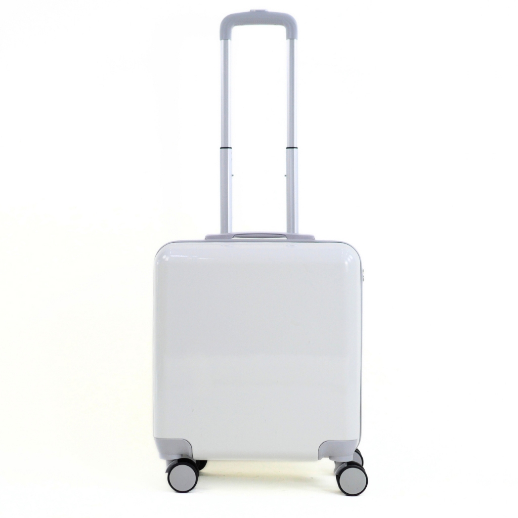HQ LUGGAGE กระเป๋าเดินทาง ABS ขนาด 18 นิ้ว 4 ล้อคู่ กุญแจล็อค 3 รหัส TSA รุ่น 5527