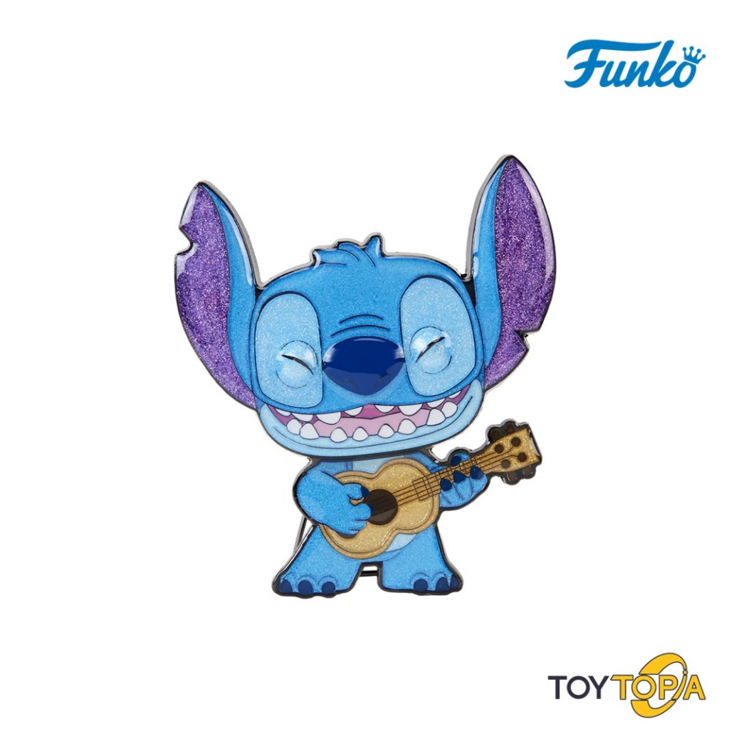 Funko POP! (WDPP0070) - Stitch with Ukulele POP! Pin: Lilo & Stitch by Loungefly