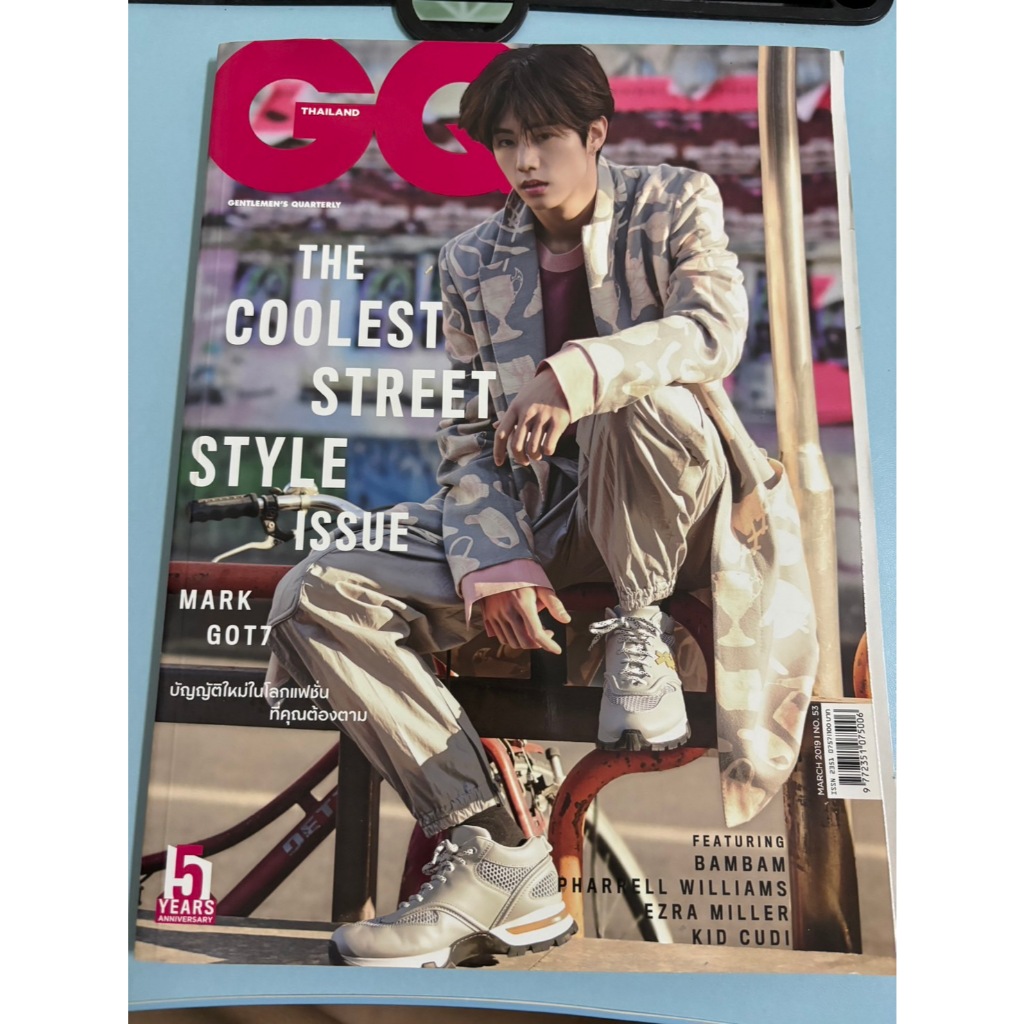 นิตยสาร GQ Thailand ปกมาร์คแบม