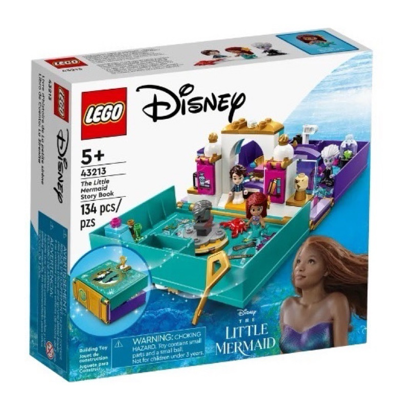 LEGO Disney 43213 The Little Mermaid Story Book by Bricks_Kp