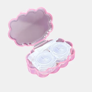2ชิ้นลด10บาท Sweet bubbles กล่องใส่คอนแทคเลนส์ ข้างในมีตลับและที่คีบ Contact Lens Case