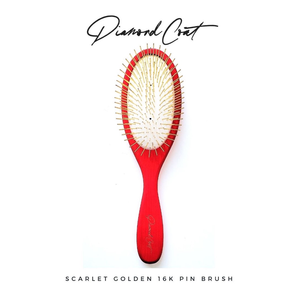 Diamond Coat ชุดเซ็ทแปรงสำหรับสุนัขขนยาวปานกลาง-ยาว แปรงขนละเอียด น้องไม่เจ็บ ลดไฟฟ้าสถิตย์ เซ็ท 2 ชิ้นสุดคุ้ม ราคา ถูกที่สุด ดีลบีเคเค แกลเลอรีภาพที่ 3