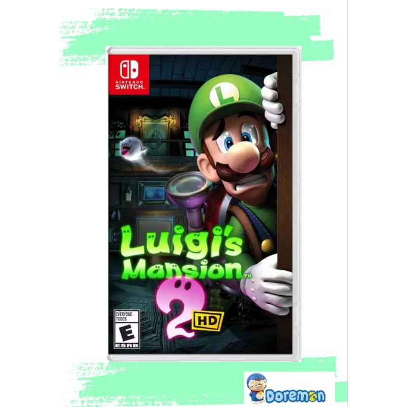 พร้อมส่ง Nintendo Switch Luigi's Mansion 2 HD มือหนึ่ง