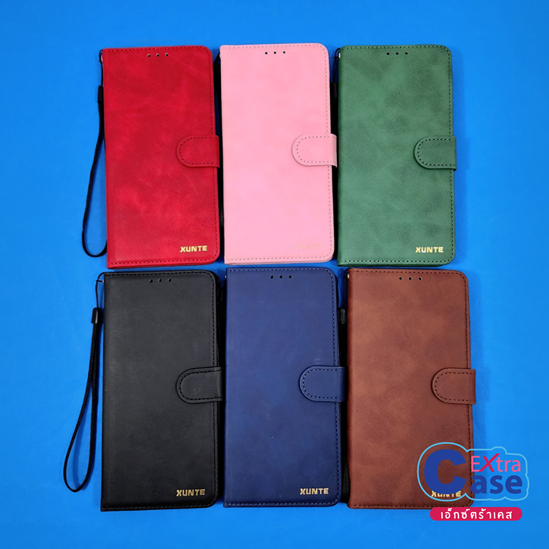 เคสหนังเปิด-ปิด เรียวมี/Realme C53 C65 / เรดมี่ A1+ A2+ A3 13C Poco C65/ Smart7 Smart 8 มีช่องใส่การ์ดและรูปถ่าย