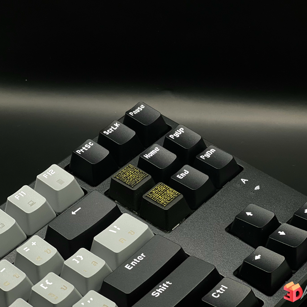 คีย์แคปยันต์เมตตามหานิยม พร้อมส่ง Keycap ปุ่มกดคีย์บอร์ดยันต์เมตตามหานิยม เสริมเสน่ห์ เมตตามหานิยม
