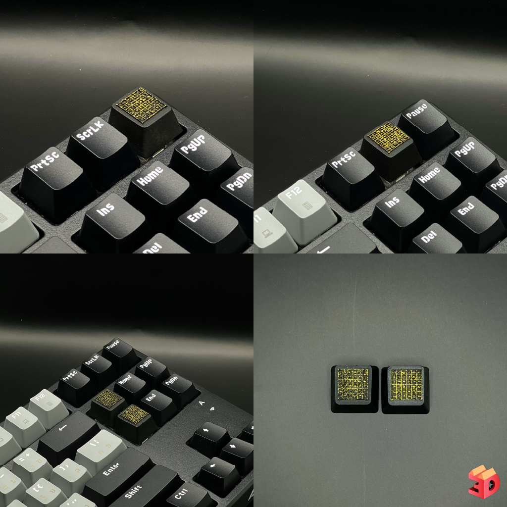 คีย์แคปยันต์เมตตามหานิยม พร้อมส่ง Keycap ปุ่มกดคีย์บอร์ดยันต์เมตตามหานิยม เสริมเสน่ห์ เมตตามหานิยม