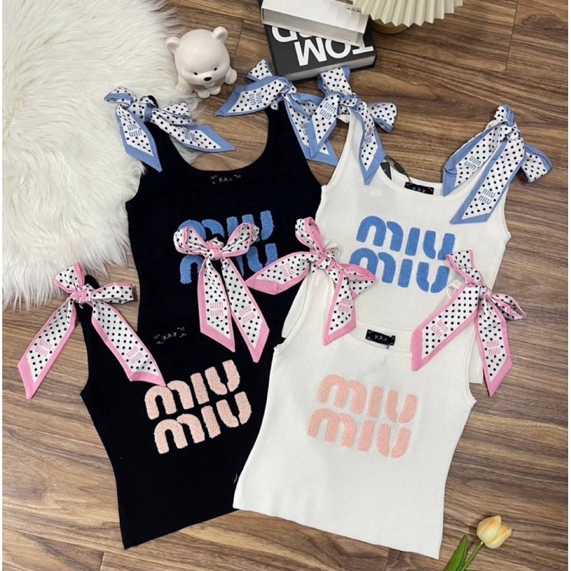 มิวเสื้อไหมพรมผูกโบว์ไหล่ เก๋ๆงานน่ารัก ypy สุดปัง