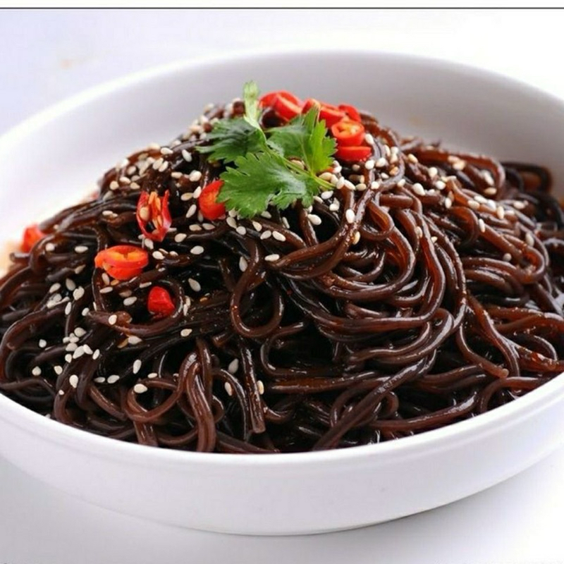 เส้นมัน เส้นดำหม่าล่า 200g เส้นเล็ก 麻辣蕨根粉条เส้นเหนียวนุ่มกินคู่กับชาบู รับประกันความถูกสดจากโรงงาน สินค้าพร้อมส่งจากไทย ราคา ถูกที่สุด ดีลบีเคเค แกลเลอรีภาพที่ 5