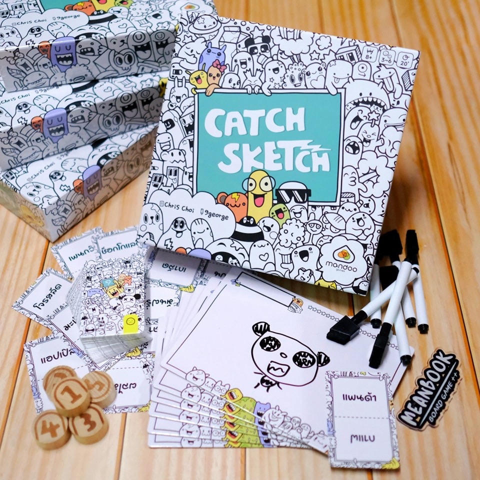 Catch Sketch มือวาดอันดับหนึ่ง Board Game (ภาษาไทย) [V1]