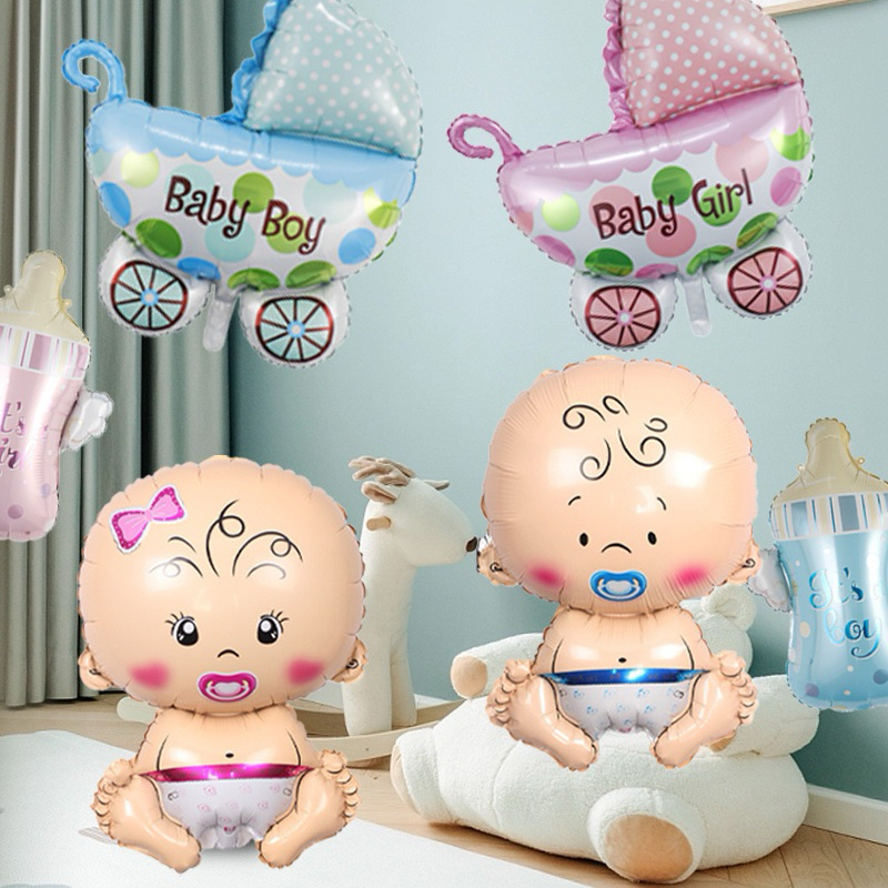 ลูกโป่งฟอยล์เด็กแรกเกิดชายหญิงBOY&GIRL