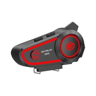 GEARELEC DK02 ชุดหูฟังบลูทูธสำหรับหมวกกันน็อค บลูทูธ5.2 กันน้ำIPX7 CVCการลดเสียงรบกวน แบตเตอรี่ 2800mAh สำหรับหมวกกันน็อ