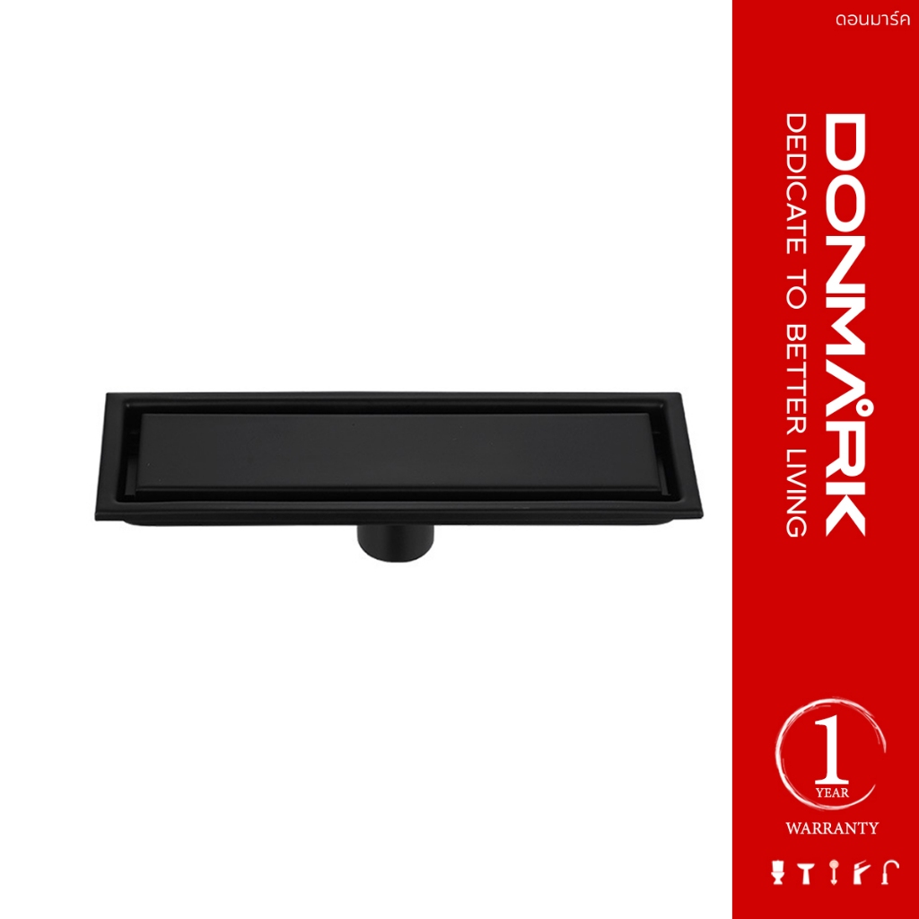 DONMARK ตะแกรงกันกลิ่น สแตนเลสเกรด 304 สีดำ รุ่น BM-107