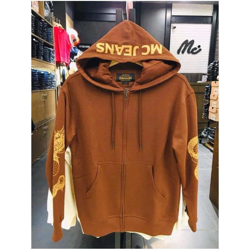 [พร้อมส่ง] เสื้อฮู้ดดี้ Mc Jeans ลายมังกร แท้ 100%✅ มีครบไซส์