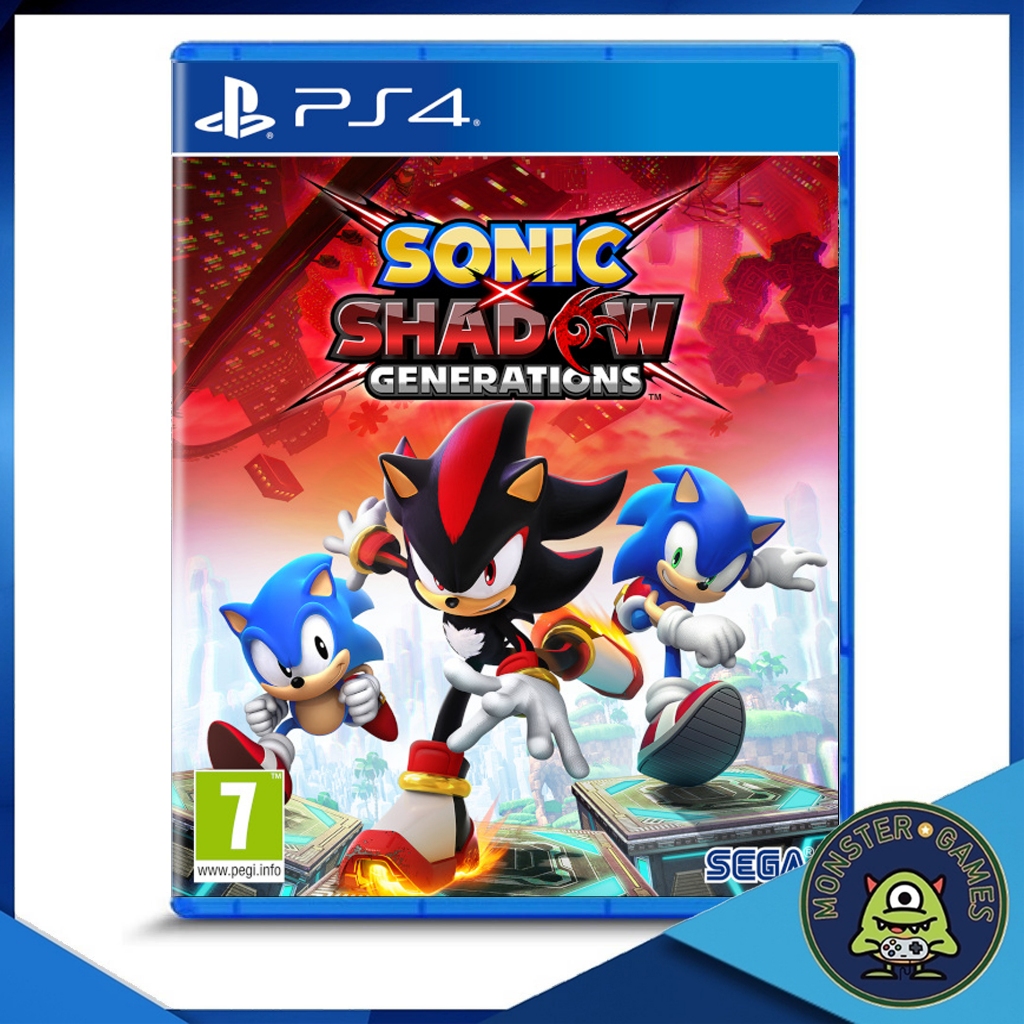 Sonic X Shadow Generations Ps4 Game แผ่นแท้มือ1!!!! (Sonic Shadow PS4)(SonicXShadow Ps4)
