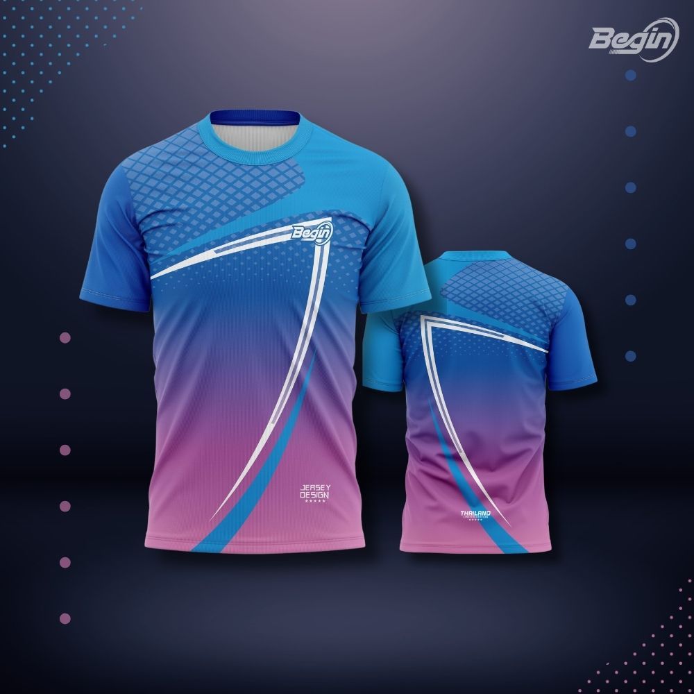 เสื้อกีฬา เสื้อบอล ราคาถูก ผ้านิ่มลื่นใส่สบาย ระบายอากาศ (BGN-021 - BGN-030)