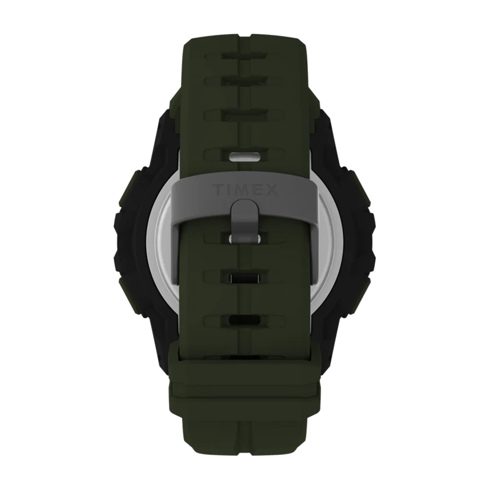Timex TW5M59400 UFC Rush 52mm PU Strap Watch นาฬิกา นาฬิกาข้อมือ นาฬิกาข้อมือผู้ชาย