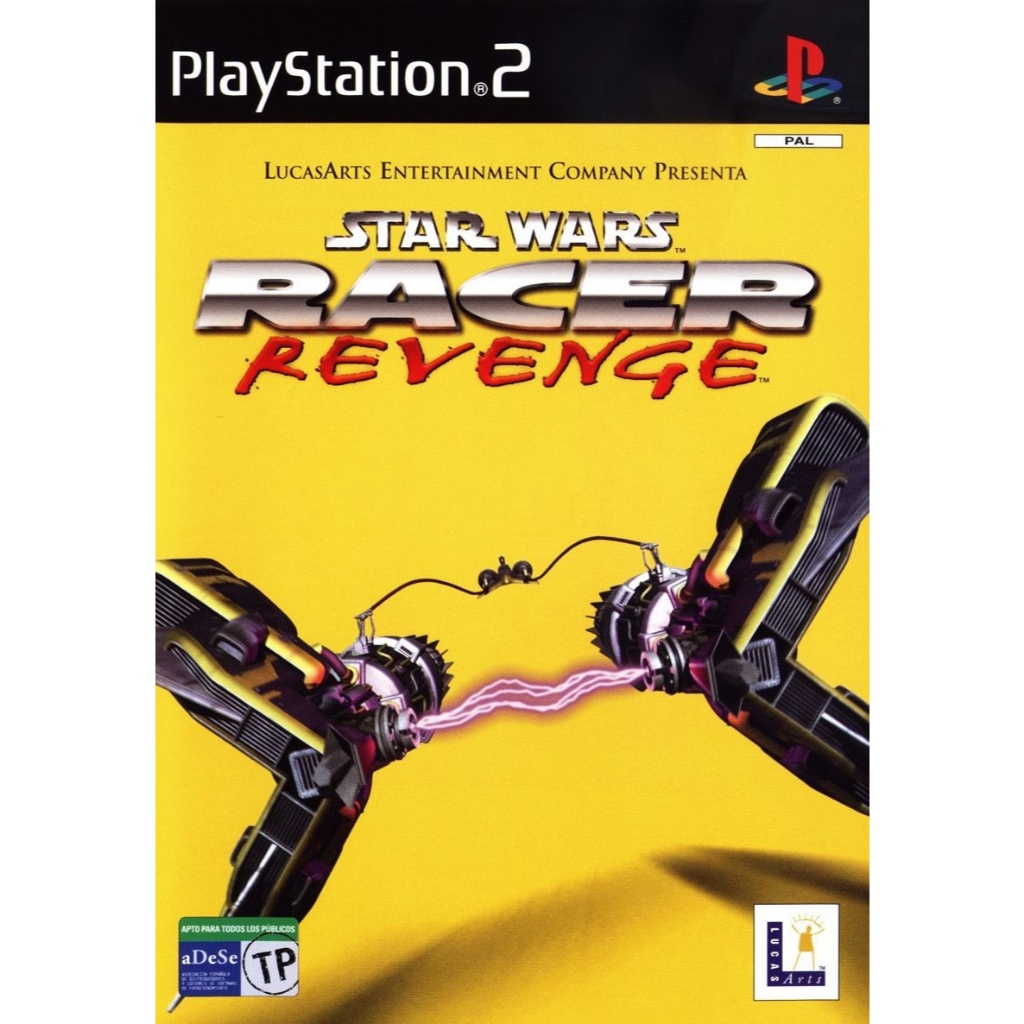 แผ่นเกมส์ PS2 Star Wars Racer Revenge คุณภาพ ส่งไว (CD)