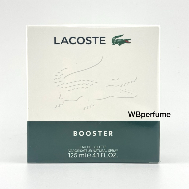 น้ำหอม Lacoste Booster Eau de Toilette for Men 125 ml แพคเกจใหม่