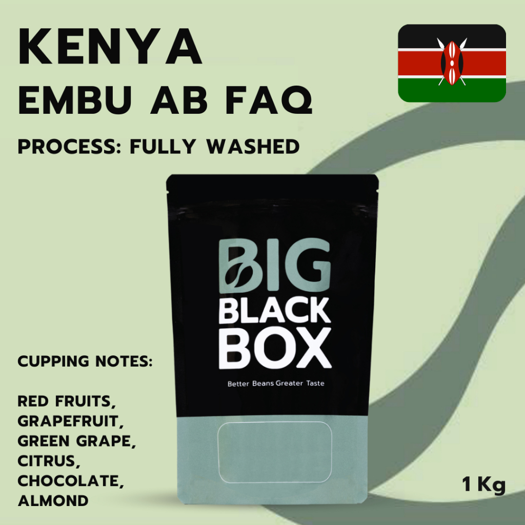 (A-KEN-008) สารกาแฟ Kenya Embu AB FAQ Fully Washed  1kg