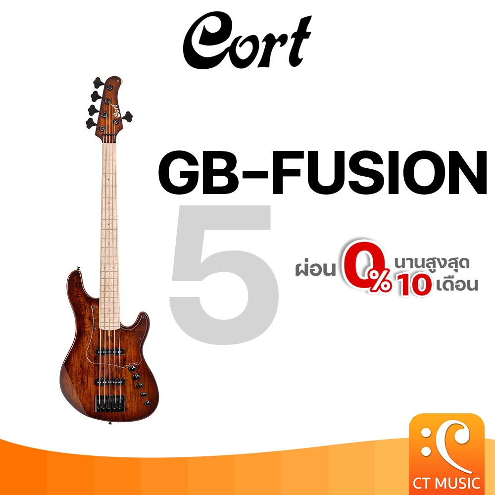 Cort GB-Fusion 5 Electric Bass เบสไฟฟ้า เบส GBFusion Fusion5 GBFusion5